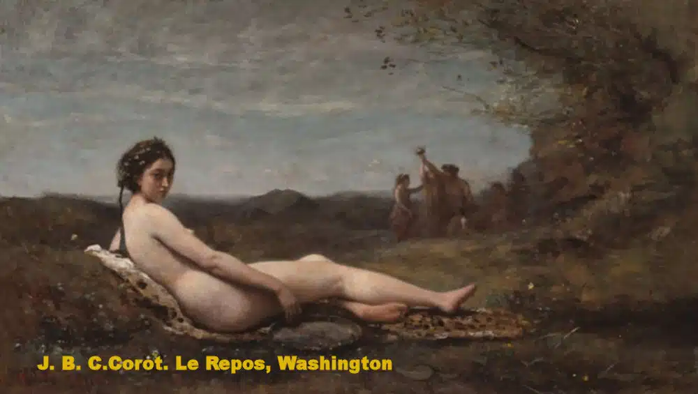 J.B.C.Corot-Le Repos,57,8x101,6-cm-Washington