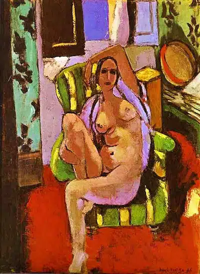 La modella seduttrice, Carmelina di Henri Matisse