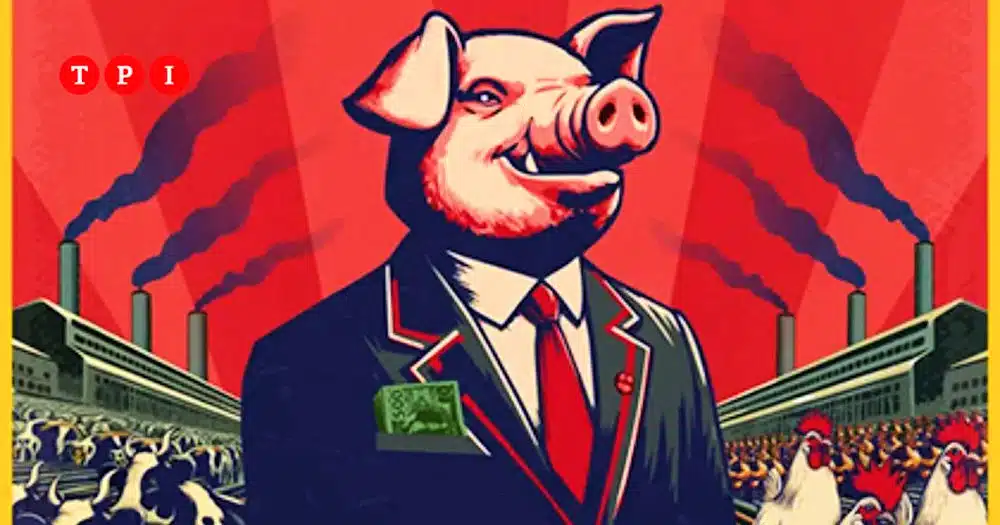 Food for profit documentario film animali lav carne lobby politica