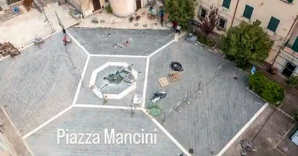 Ceccano. Piazza Mancini dopo la cura PNRR ©Pietro Alviti